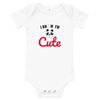 Body Bébé " cotton classic "I know i'm Cute"